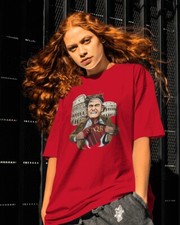 Maglietta rossa manica corta
