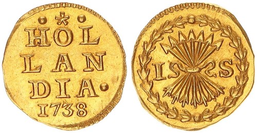 Paesi bassi ducato - ducato, 1738