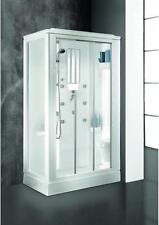 BOX DOCCIA IDROMASSAGGIO  RETTANGOLARE 100x80 VESUVIO MADE IN ITALY