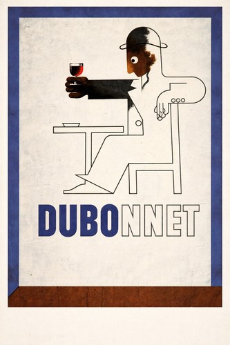 Poster vintage dubonnet - poster,