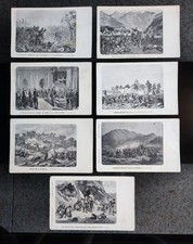 Lotto 7 cartoline Vintage