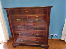 Antico Como Cassettone Cassettiera in legno, XIX Secolo, mobile inglese