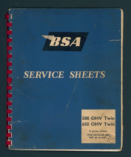 Bsa 500 650 - a7,