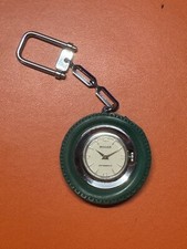 Orologio vintage Rocar Fiat 41mm portachiavi ruota carica manuale