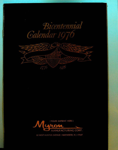 Calendario bicentenario 1976 - bicentenario,
