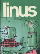 rivista a fumetti LINUS ANNO 1977 NUMERO 8
