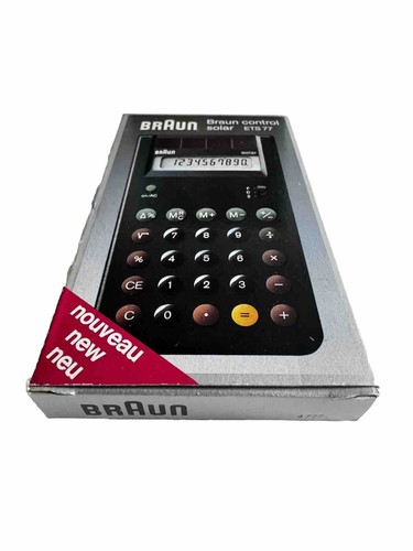 Braun ets calcolatrice - braun,
