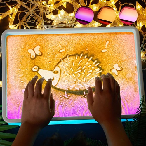 Sand painting light - sand,