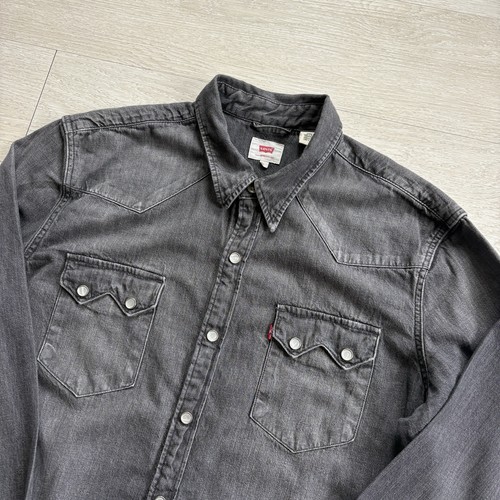 Camicia levis denim uomo - camicia,