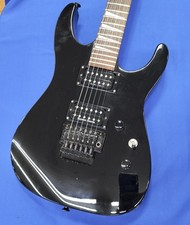 Chitarra elettrica Jackson Stars Soloist SL-J2 nera con custodia rigida...