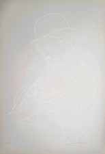 Romano Da Ferrara Serigrafia Charlie Chaplin