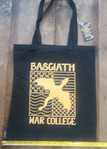 Basgiath war college tote bag - basgiath,