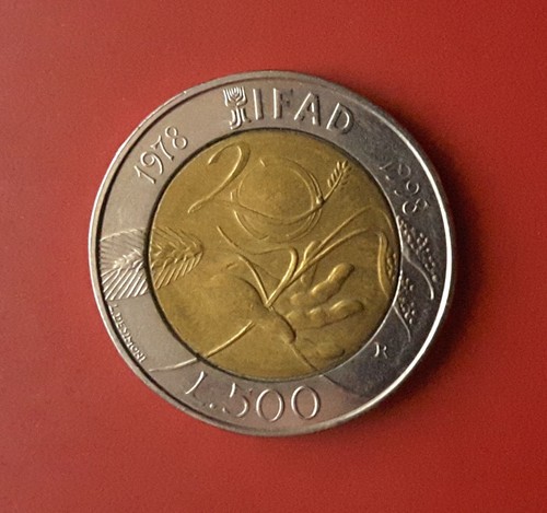 500 lire 1998 errore rotture - 500,