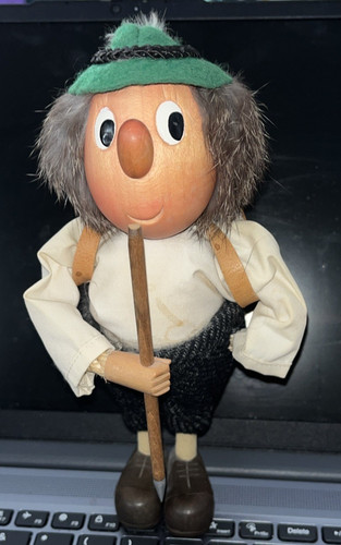 Figura vintage in legno - figura,