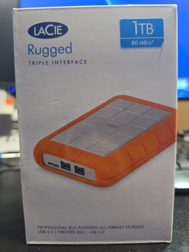 Lacie rugged triple 1tb - lacie,