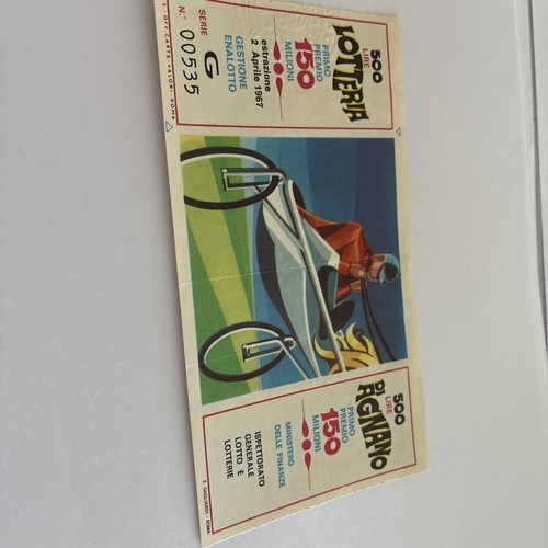 Biglietto lotteria nazionale - biglietto,