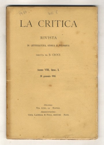 Critica rivista di - rivista,