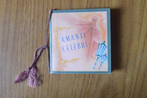 Antico calendarietto amanti - antico,