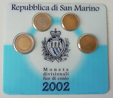 Monete San Marino 2002