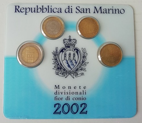 Monete san marino 2002 - marino,