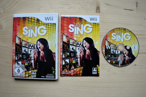 Wii let sing - -,