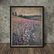 SWEET PEA Botanical Wall Art