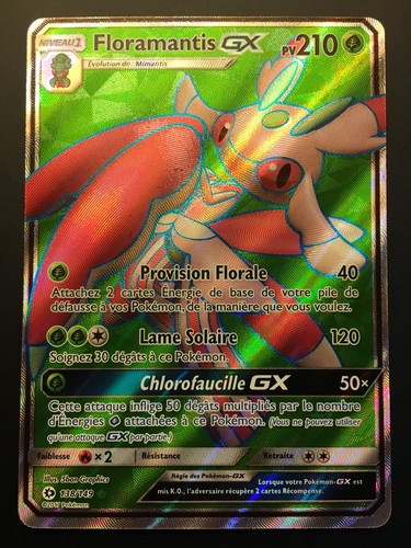 Carte pokemon floramantis - carte,