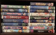 Lot various disney vhs - of,