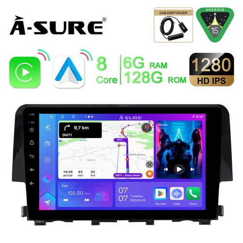 Autoradio dab core - autoradio, dab+8-core