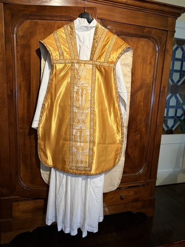 Pianeta stola oro primi 900 - stola,