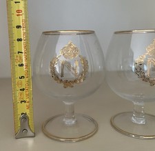 N. 4 Bicchieri Napoleon da cognac vintage
