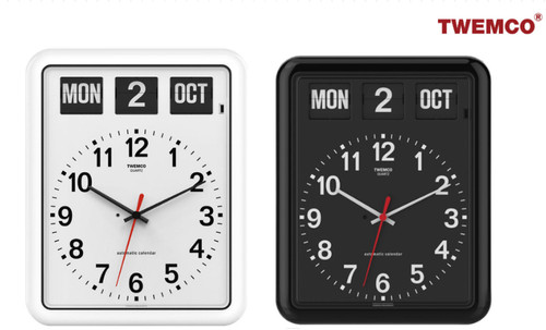 Twemco orologio parete flip - orologio,