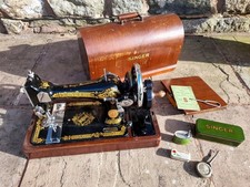 Antique Singer Sewing Machine Model 28 Beautiful Condition