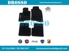 Set tappetini moquette nero