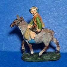 STATUINA PRESEPE VINTAGE IN PASTA CONFALONIERI CHIALU'