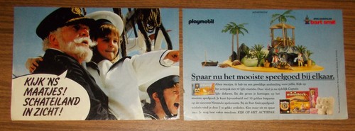 Rara pubblicità playmobil - rara,