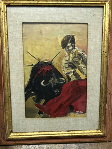 Torero dipinto incorniciato - torero,