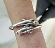 Bracciale delfino in argento