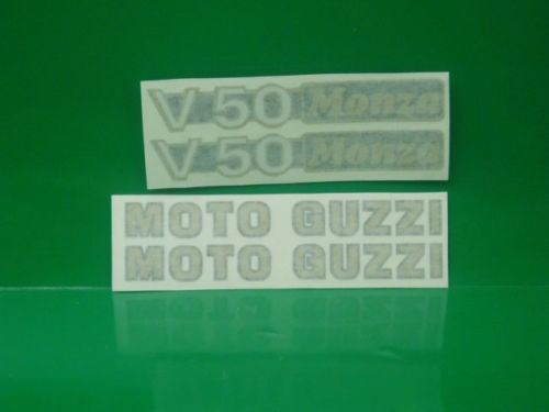 Moto guzzi v50 - monza, adesivi