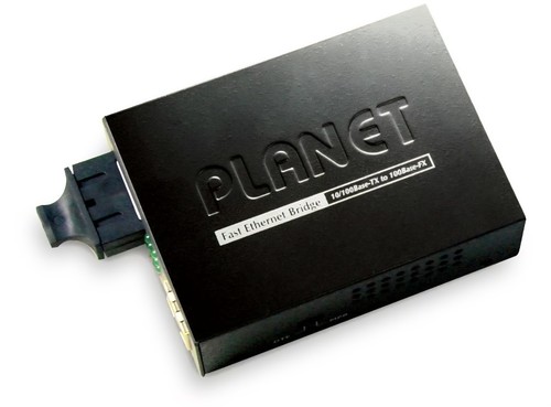 Planet media converter fibra - media,