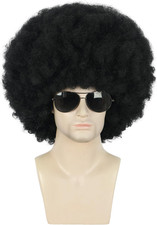 Parrucca Nera per Adulti E