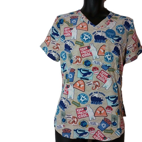 Cherokee scrub top save the - cherokee,