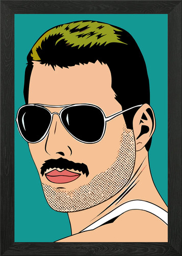 Quadro freddie mercury pop art - freddie,