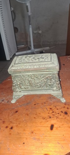 Cofanetto portagioie bronzo - portagioie, in