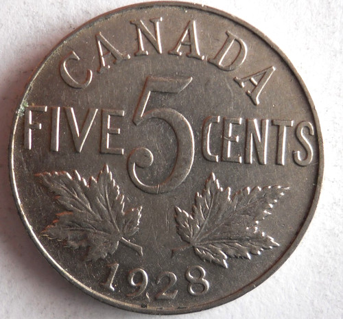 1928 canada centesimi - 5,