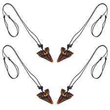  Collana Dente Di Squalo Vero