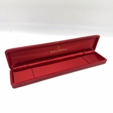 BOX Helvetia - scatola per Orologio vintage rossa custodia