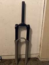 Forcella sospensione grigia Marzocchi Bomber TST Doppio Air 130mm dritta 1-1/8" 26"