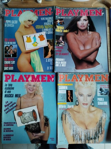 Lotto riviste playmen italia - lotto, 8
