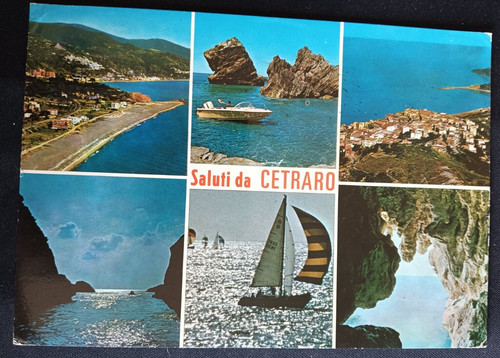 Cartolina italia 1980 cosenza - italia,
